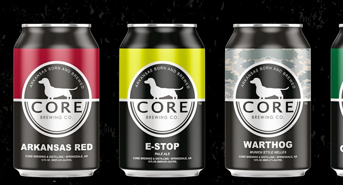 Core Brewing the official craft brew of the Arkansas Razorbacks Tusk